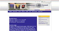 Desktop Screenshot of amps-danmark.dk